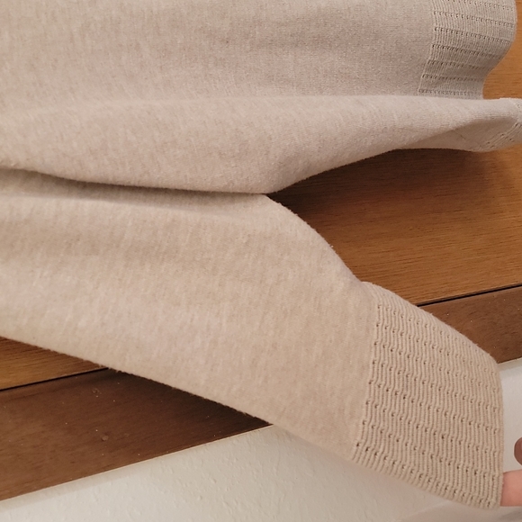 Dress Barn Tan Sweater Shirt - Picture 5 of 9